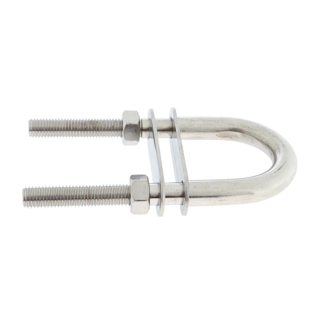 304 Stainless Steel Boat Bow / Stern Eye, U-Bolt, Marine Rigging M12*150