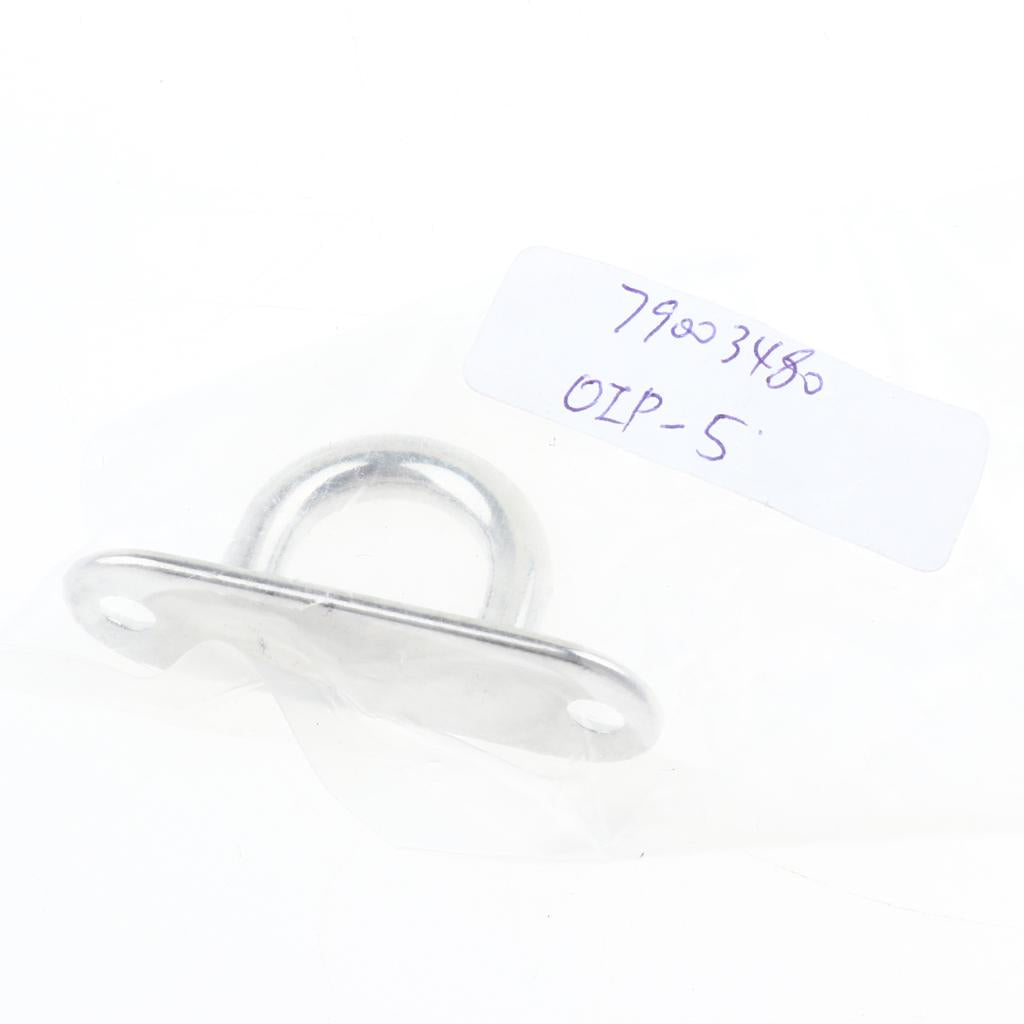 304 Stainless Steel Oblong Pad Eye Plate, Home, Marine Boat Rigging 5mm