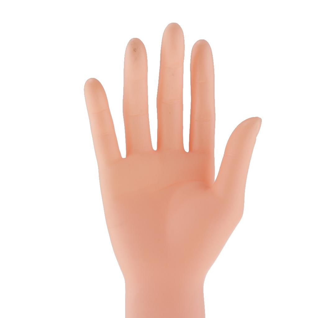 Female Mannequin Hand Display Jewelry Bracelet Ring Rack with Base Color 38cm Height