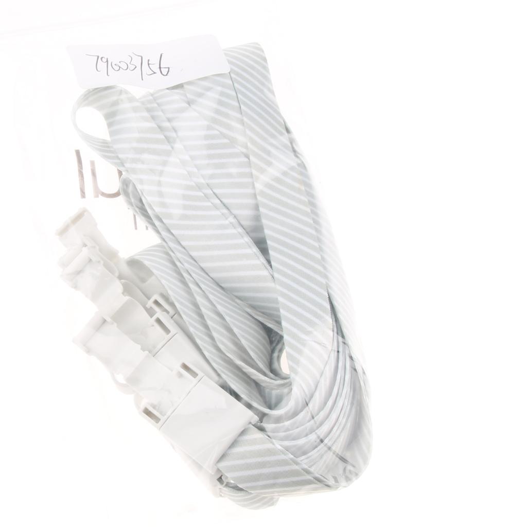 5 Pieces ID Card Holder Lanyard Straps Key Chain Badge ID Neck Holder Gray