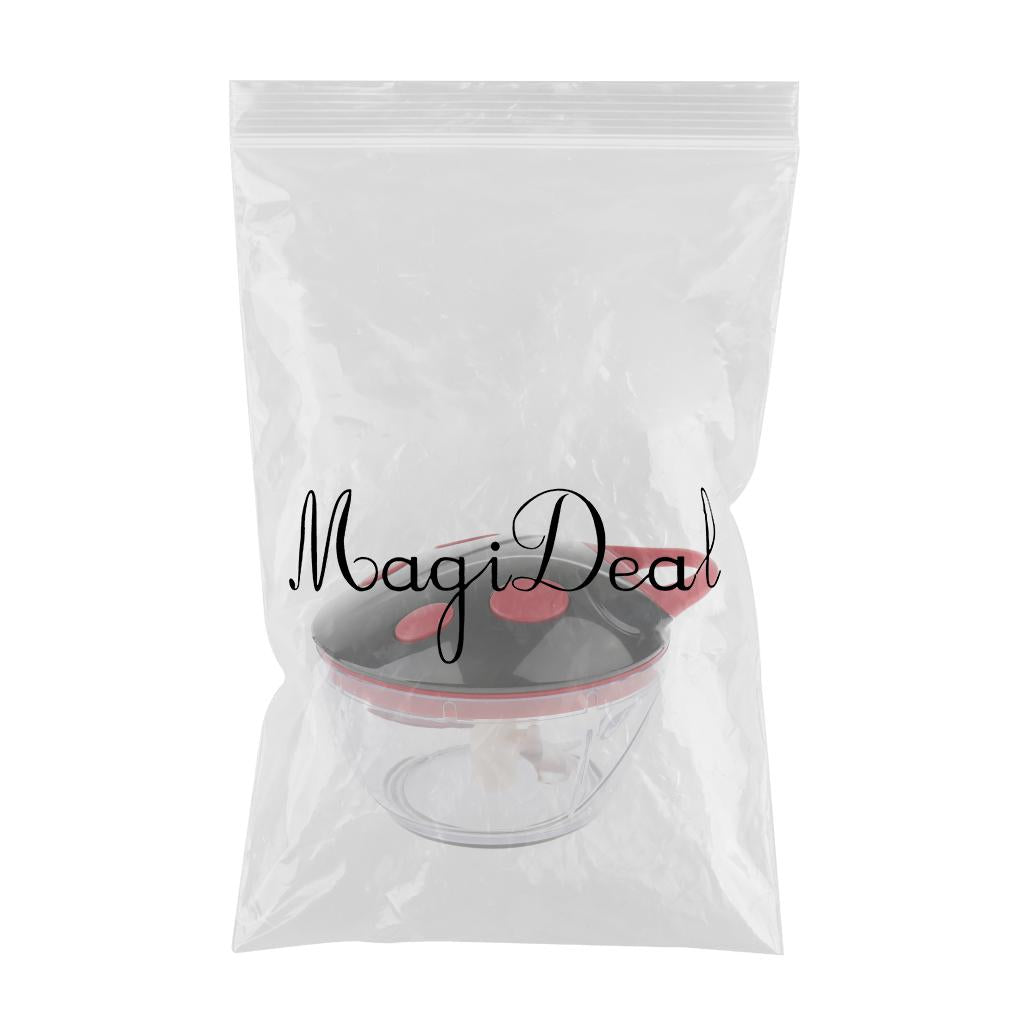 Efficient Manual Food Processor Choppers Mincer by Hand Pull