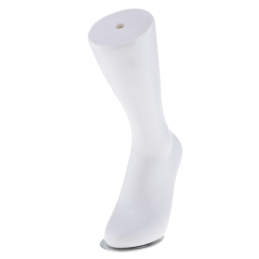 Mannequin Foot Flesh Tone Sox/Sock Display 31cm Female White Ankle Circumference 7''