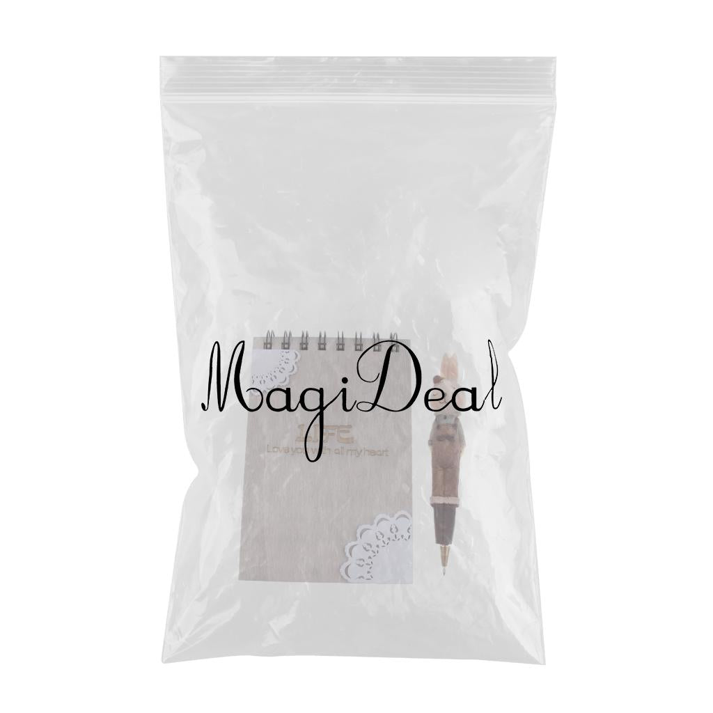 4.5x6.7'' Stylish Bunny Wirebound Writing Notebook Pack with Pen