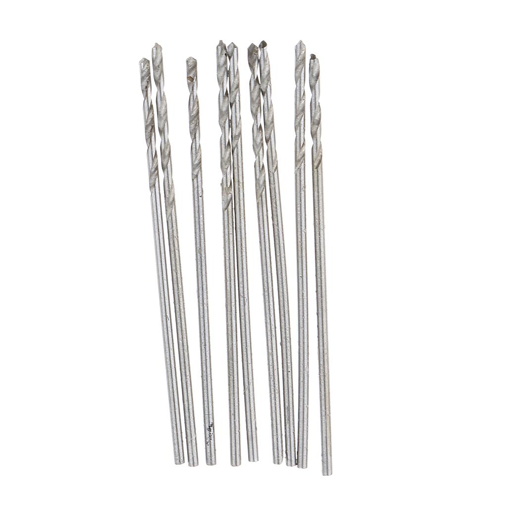 3x10Pieces High-Speed Steel Drill Straight Shank Twist Metal Drill Bit 0.8mm