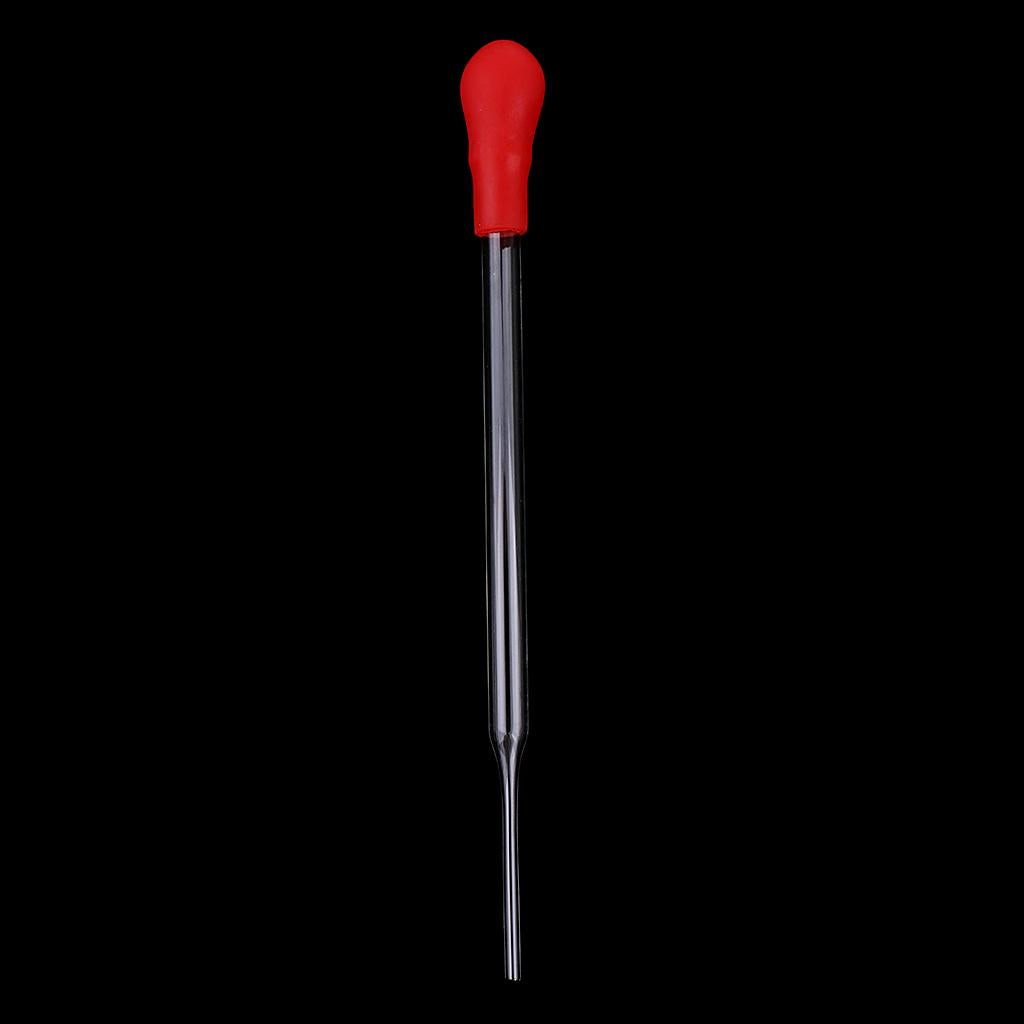 2x5 Pieces Clear Glass Pipette Pipet Dropper Dispensing Liquids Lab 14cm