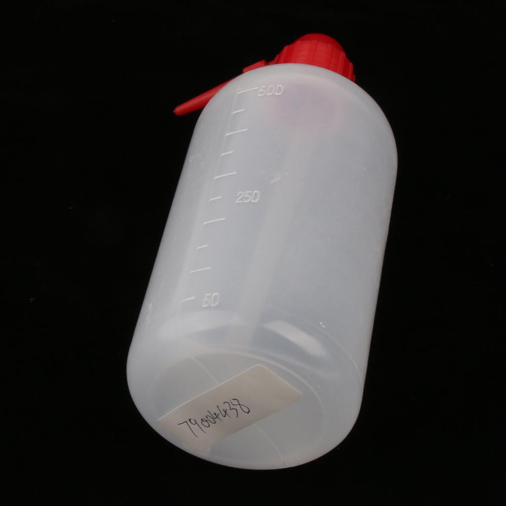 500ml Plastic Graduated Lab Safety Wash Bottle Tattoo Squeeze Wash Bottle