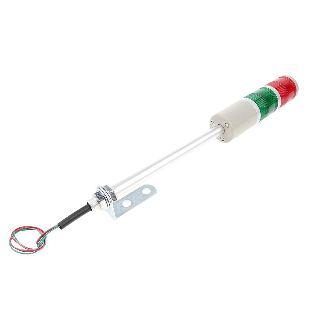 Industrial Security Alarm Warning Signal Light Lamp Factory Red Green AC220V