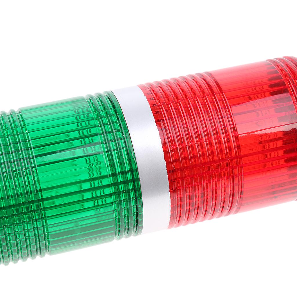 Industrial Security Alarm Warning Signal Light Lamp Factory Red Green AC220V