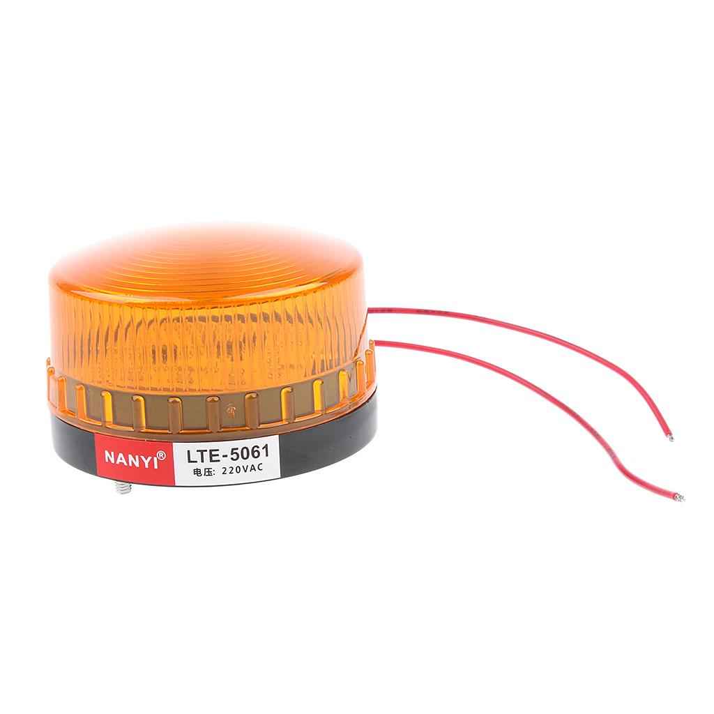 Warning Strobe Beacon Alarm Light Signal Tower Lamp Water Proof AC220V LED - Easy to Install