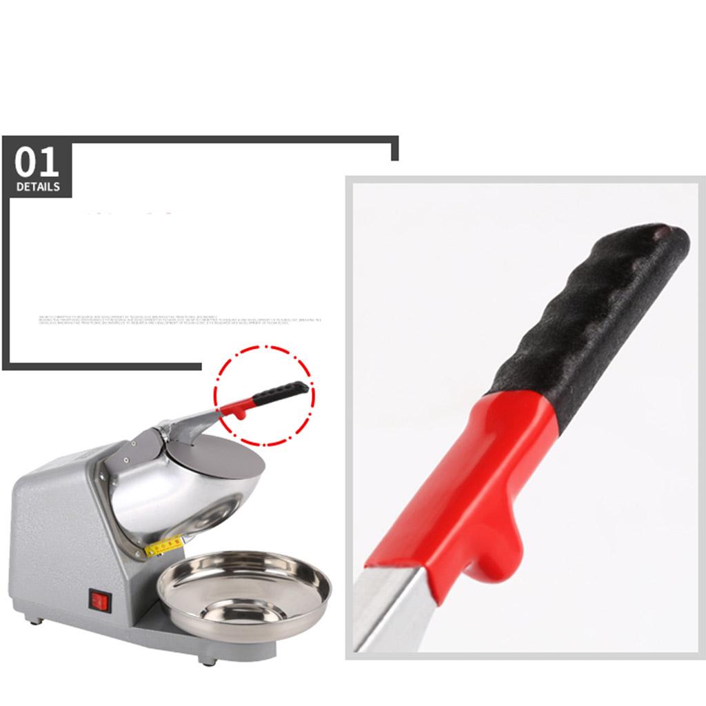 Electric Ice Crusher Shaver Machine Snow Cone Maker Orange