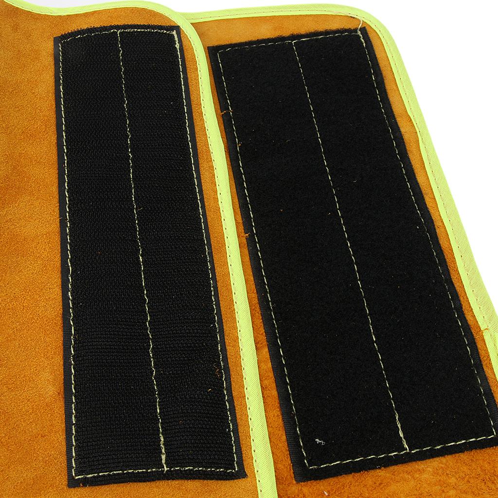 Heat Resistant Leather Welding Split Protective Shoe Cover Welder Protector