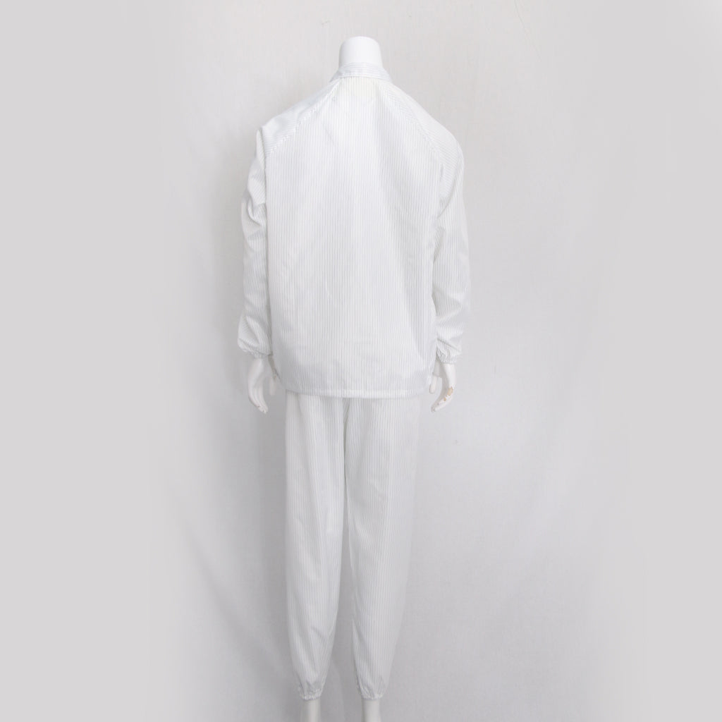 Protective Dustproof Anti-static Clothes for Auto Repair Work White