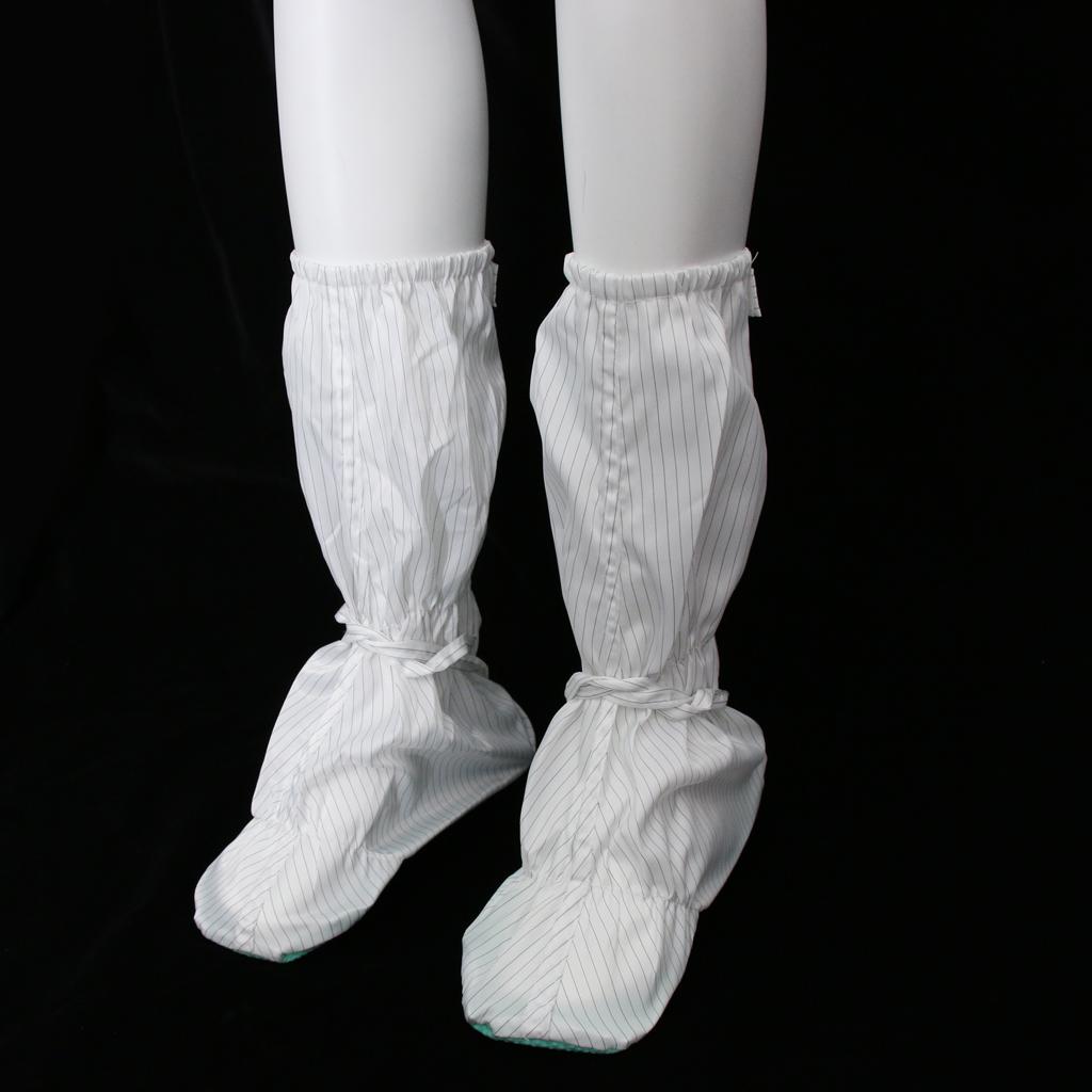 Boots Nonslip Anti-static Clean Room Working Shoes White
