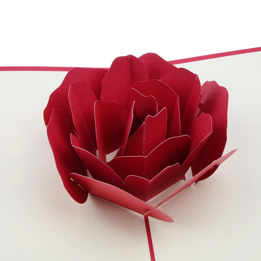 3D Pop Up Greeting Cards Wedding Birthday Valentine's Day Anniversary Nice D