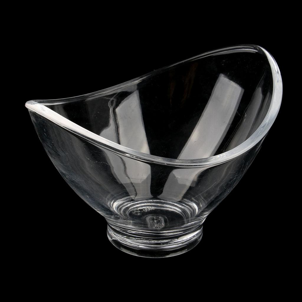 Acrylic Clear Fruit Salad Bowl Serving Veggie Snack Sundae Dessert 350ml