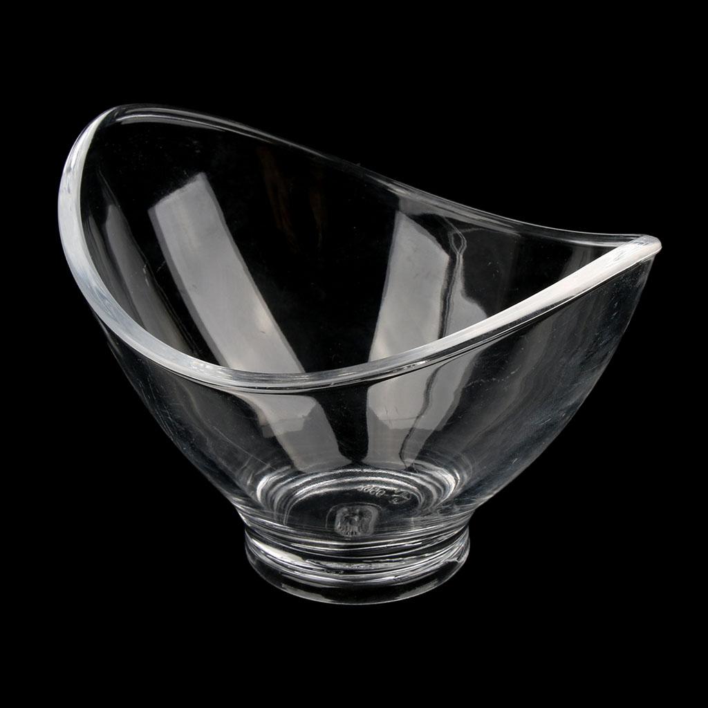 Acrylic Clear Fruit Salad Bowl Serving Veggie Snack Sundae Dessert 350ml