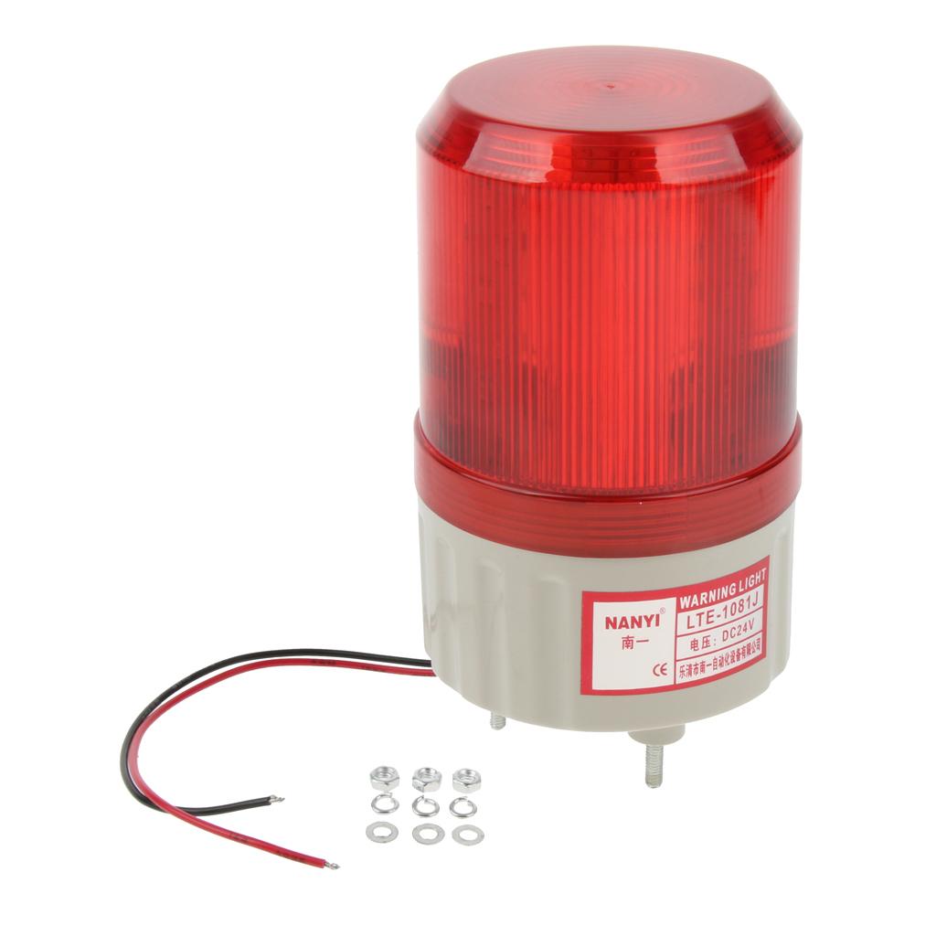 Emergency LED Flashing Strobe Signal Warning Light Lamp Beacon Workshop Red