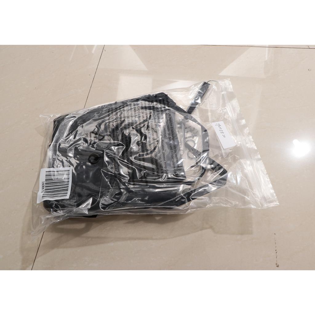 Waterproof PU Long Kitchen Apron Oilproof Anti Dirt Work Aprons Black