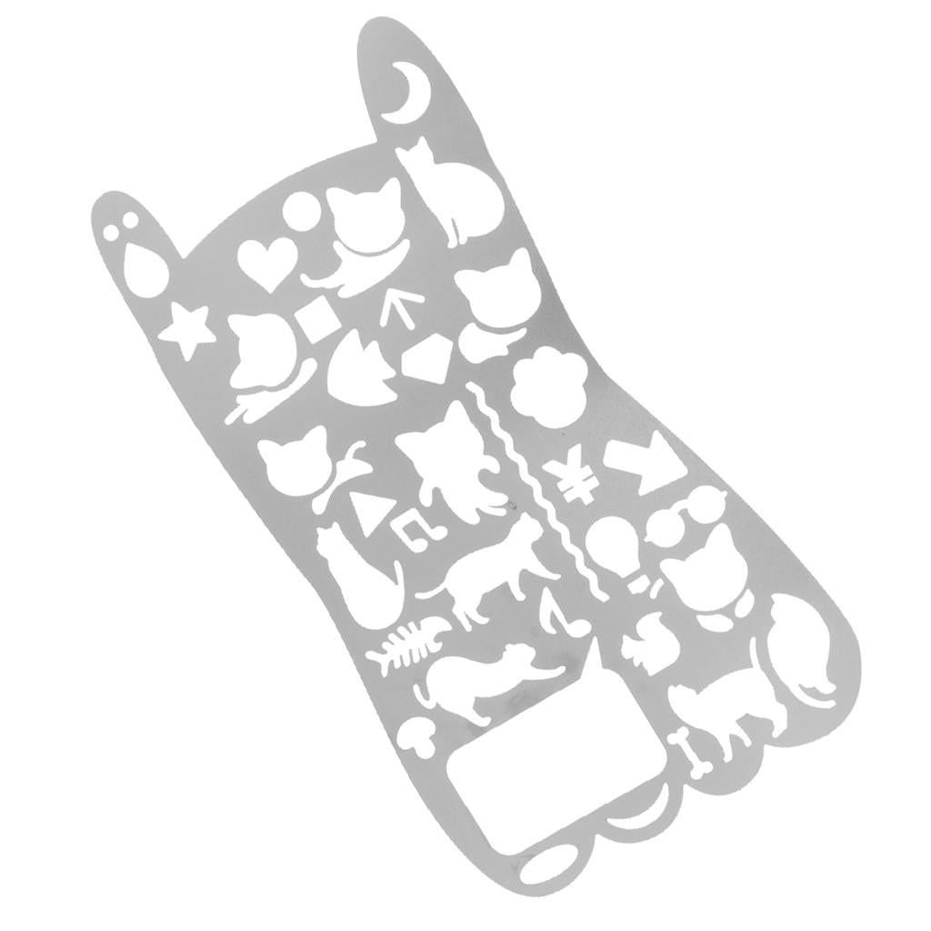 Cute Hollow Drawing Template Painting Stencils for Art Craft/DIY Album Type1