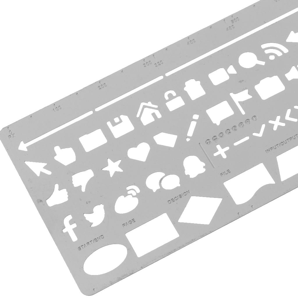 Cute Hollow Drawing Template Painting Stencils for Art Craft/DIY Album Type2