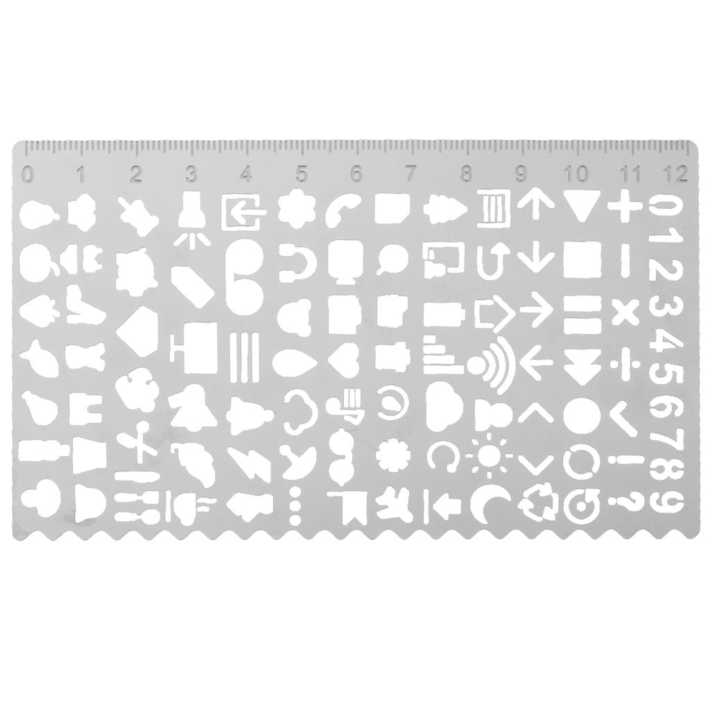 Cute Hollow Drawing Template Painting Stencils for Art Craft/DIY Album Type3