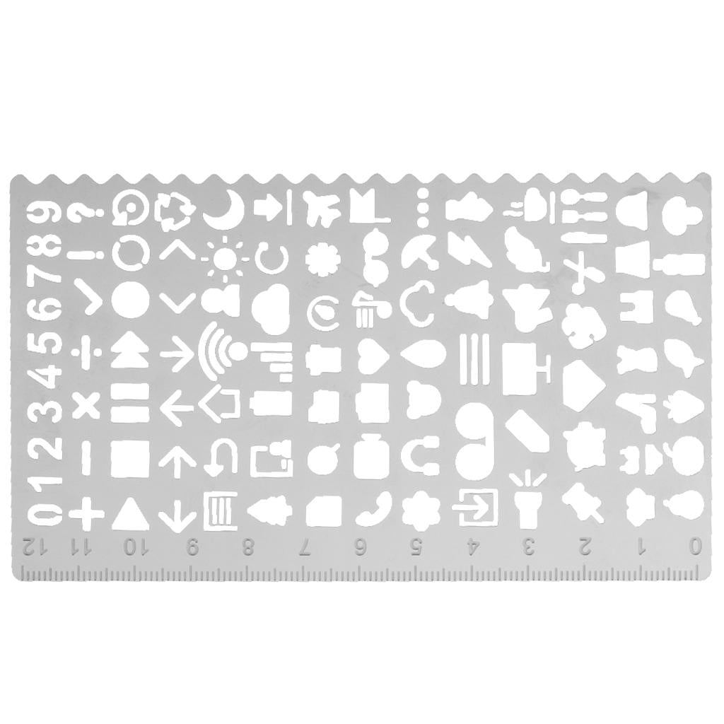 Cute Hollow Drawing Template Painting Stencils for Art Craft/DIY Album Type3