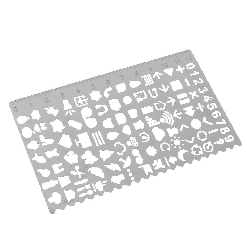 Cute Hollow Drawing Template Painting Stencils for Art Craft/DIY Album Type3