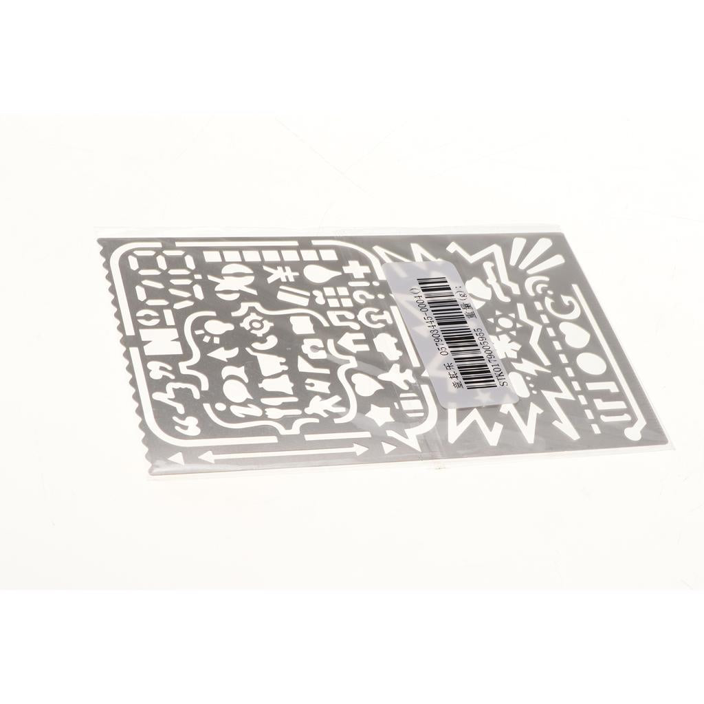 Cute Hollow Drawing Template Painting Stencils for Art Craft/DIY Album Type4