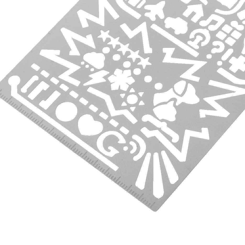 Cute Hollow Drawing Template Painting Stencils for Art Craft/DIY Album Type4