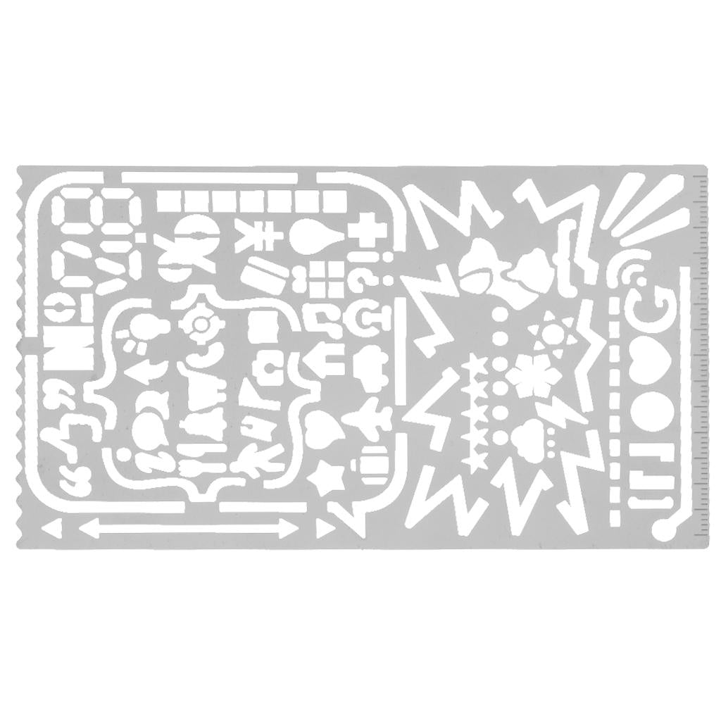 Cute Hollow Drawing Template Painting Stencils for Art Craft/DIY Album Type4