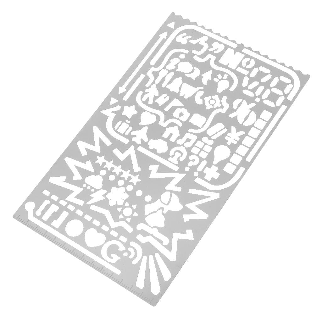 Cute Hollow Drawing Template Painting Stencils for Art Craft/DIY Album Type4