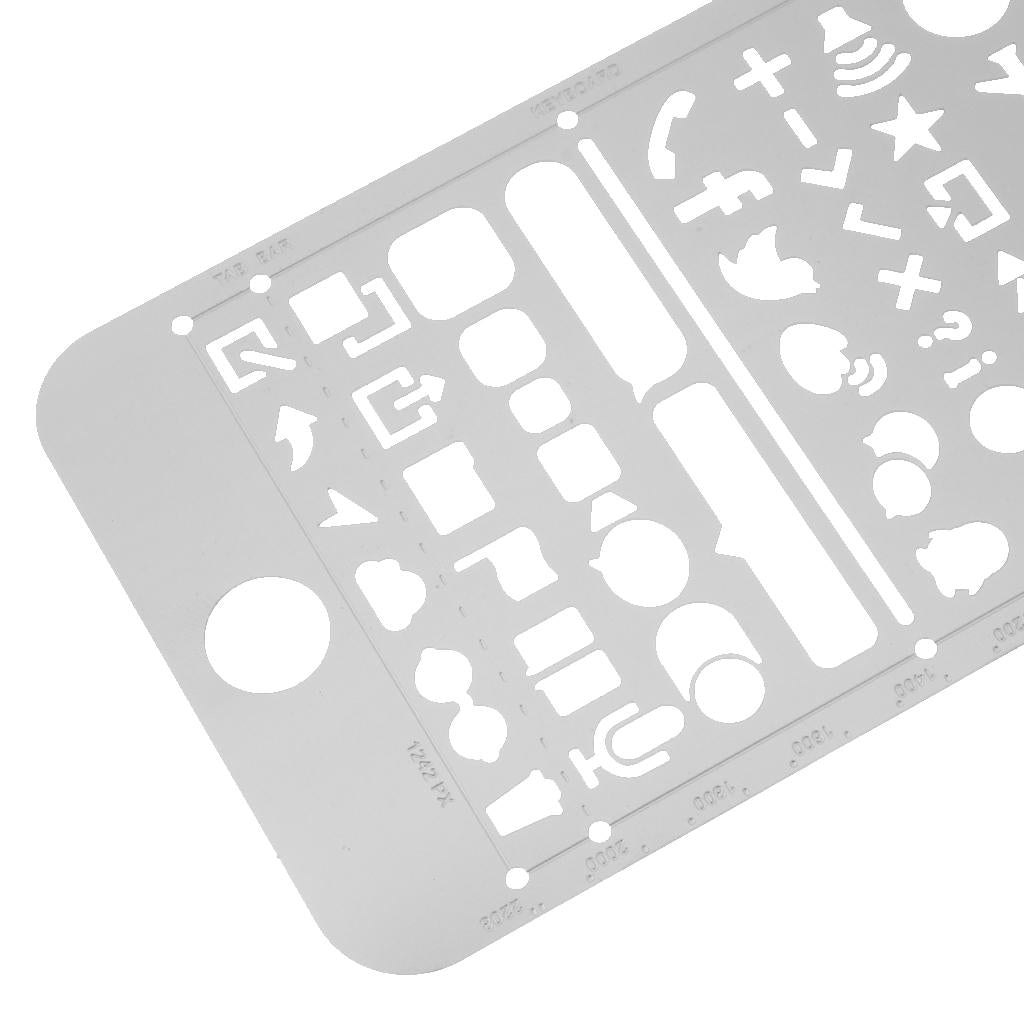 Cute Hollow Drawing Template Painting Stencils for Art Craft/DIY Album Type6