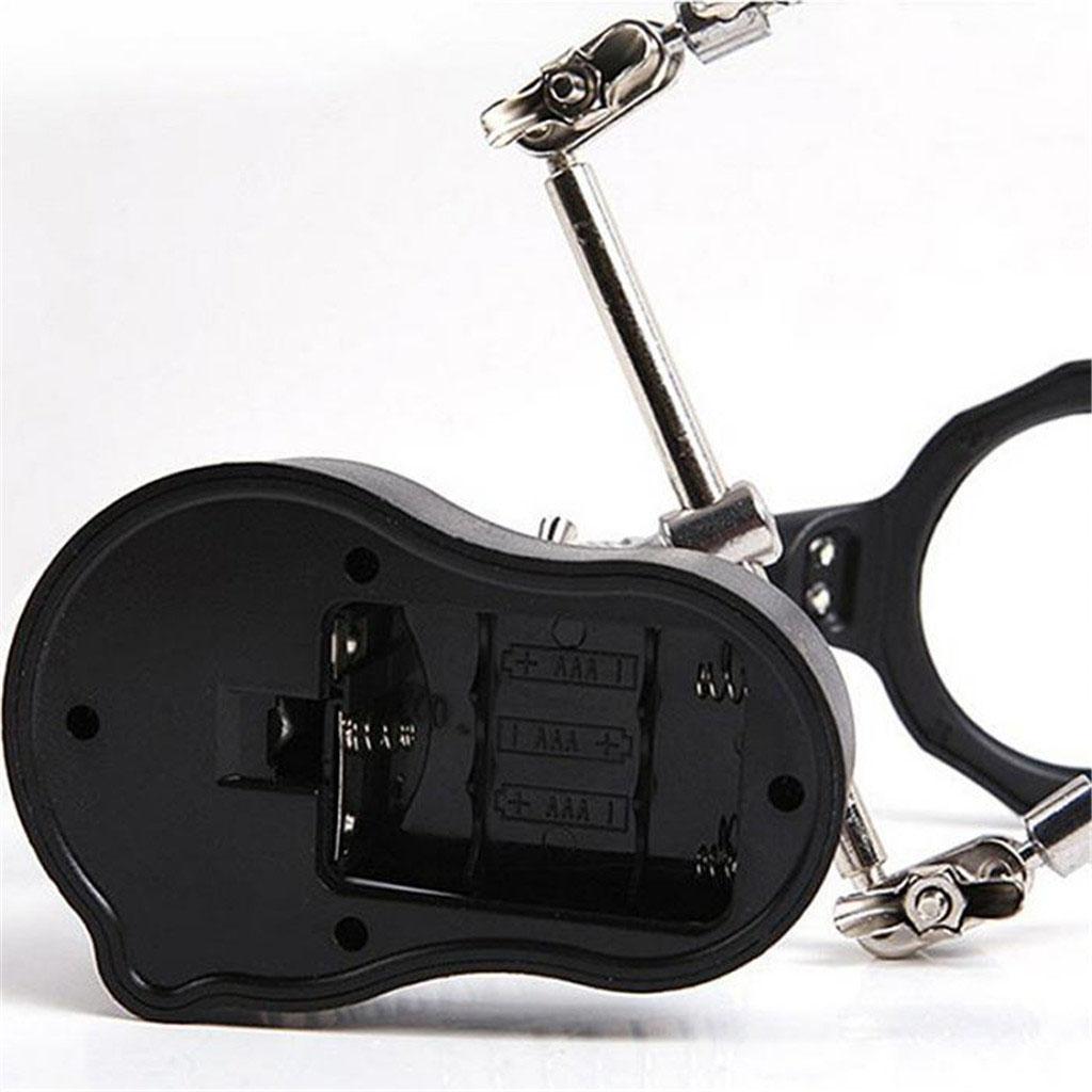 3.5x - 12x LED Light Hands Free Magnifier Magnifying Stand Soldering Station
