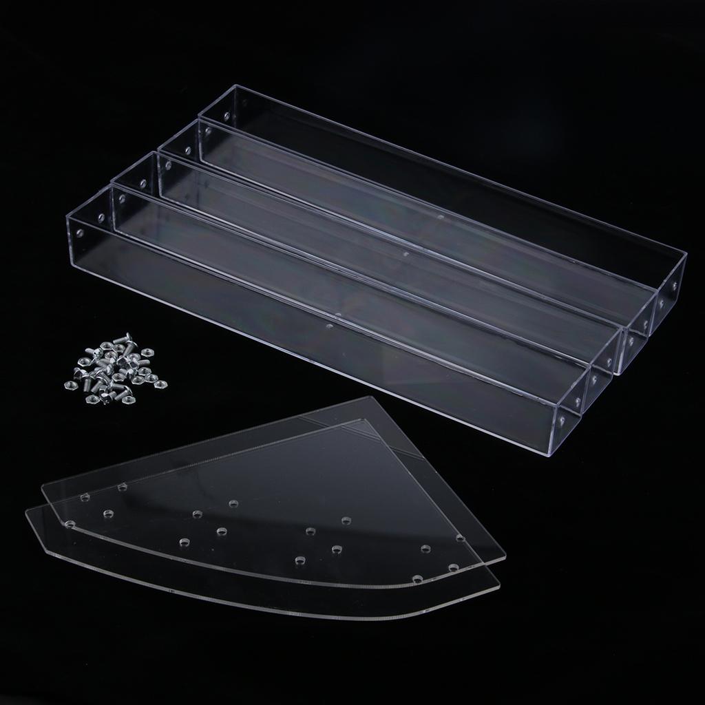 Acrylic Nail Polish Varnish Dispaly Stand Rack Holder Organizer 4 Tiers