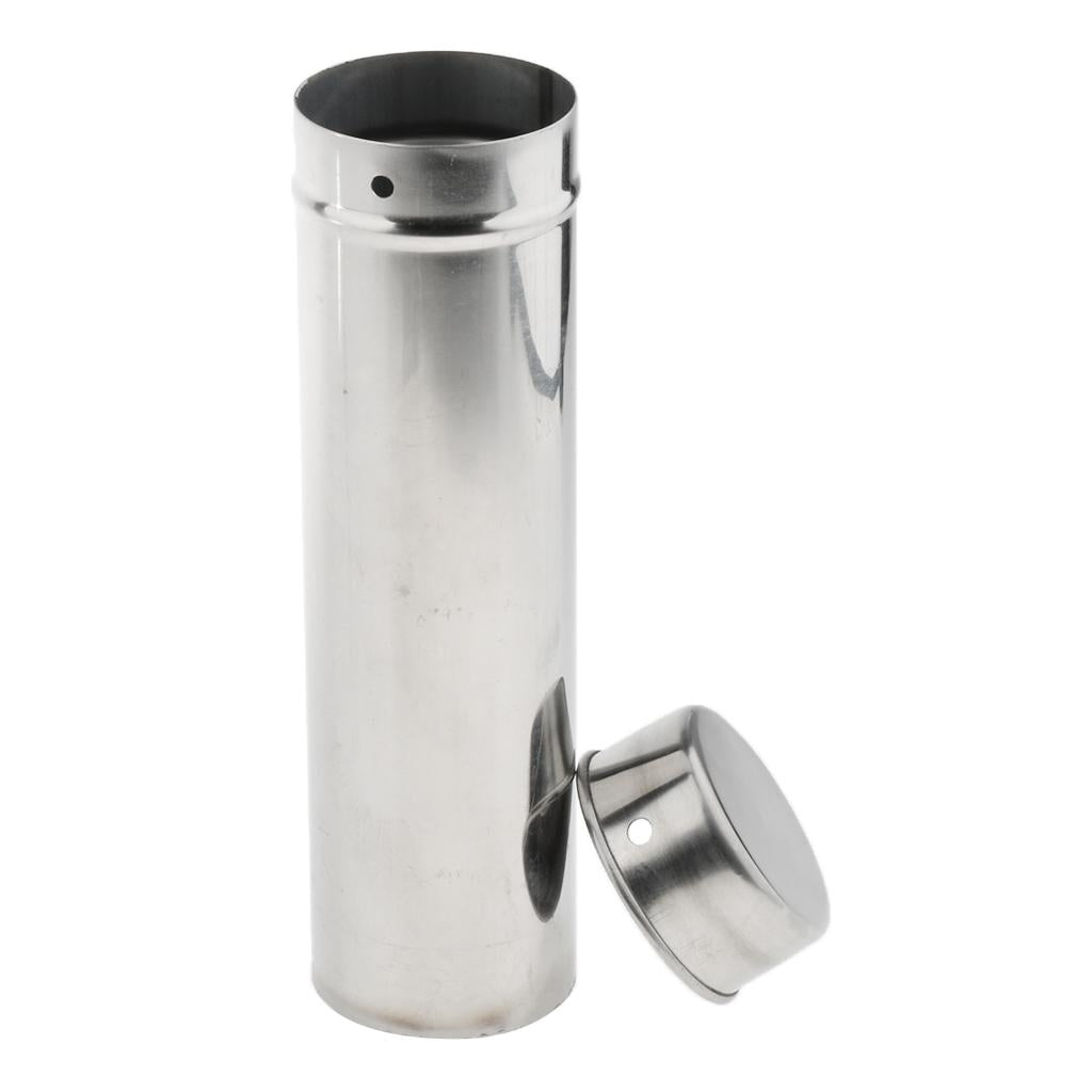 Stainless Steel Pipet Sterilizing Boxes Pipette Sterilization Tube 23cm 9''