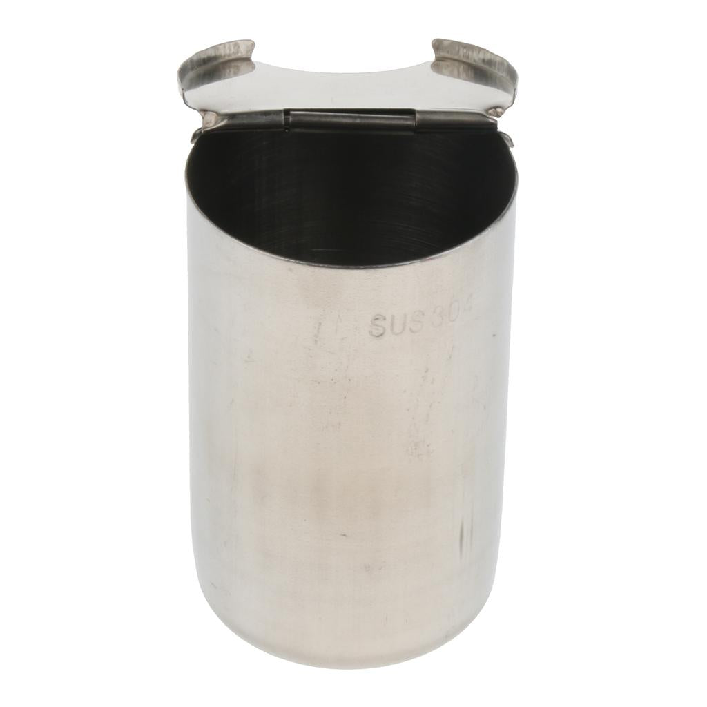 Stainless Steel Instrument Container Lab Tool Holder 80mm Height
