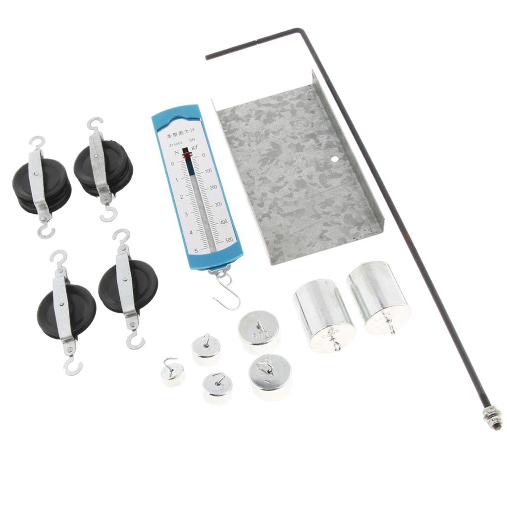 Simple Machine Pulley Unit Block & Tackle Kit Physics Teaching Training Aid