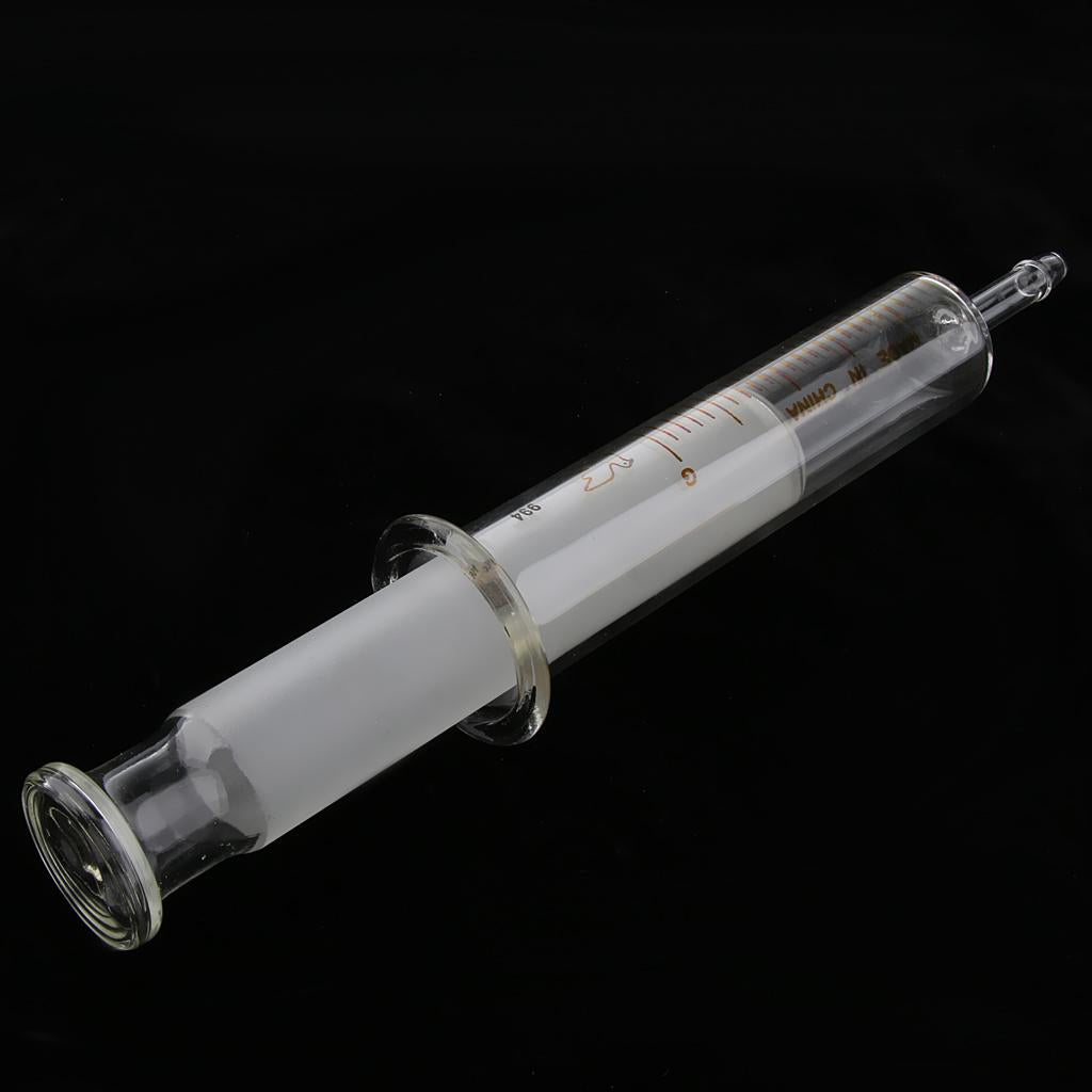 Reusable Glass Glycerin Syringe for Enema Purposes Lab Experiment 50ml