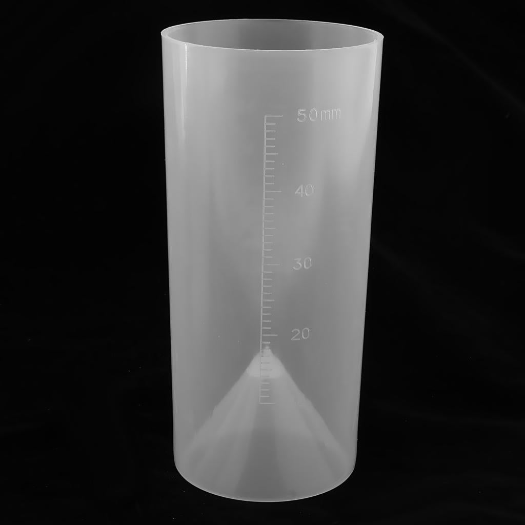 Professional Outdoor Rain Gauge Easy to Read Clear Calibration Teaching Tool