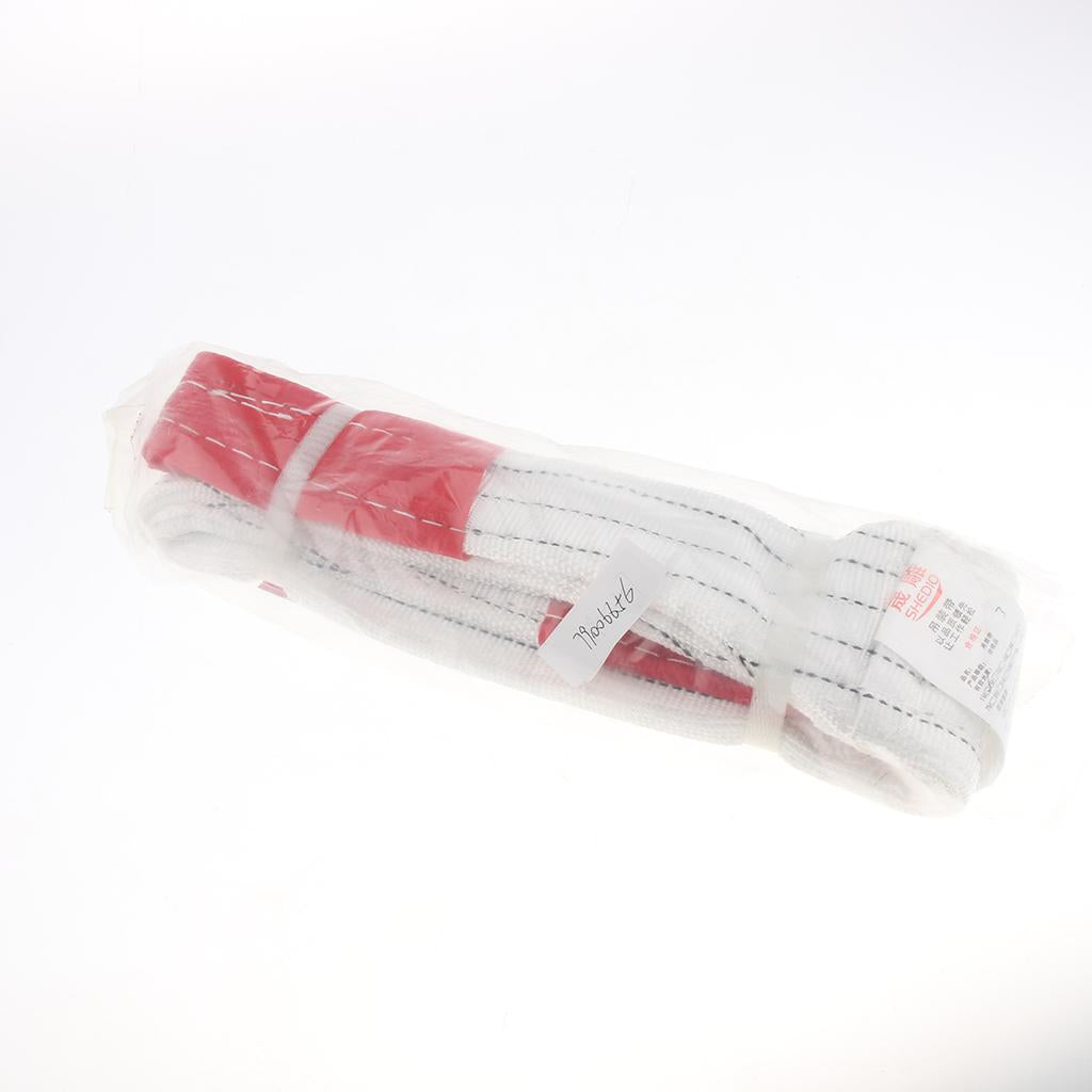 Flat Lifting Sling Towing Pulling Strap Rope Synthetic Fibre 5 Tonne 1 Meter