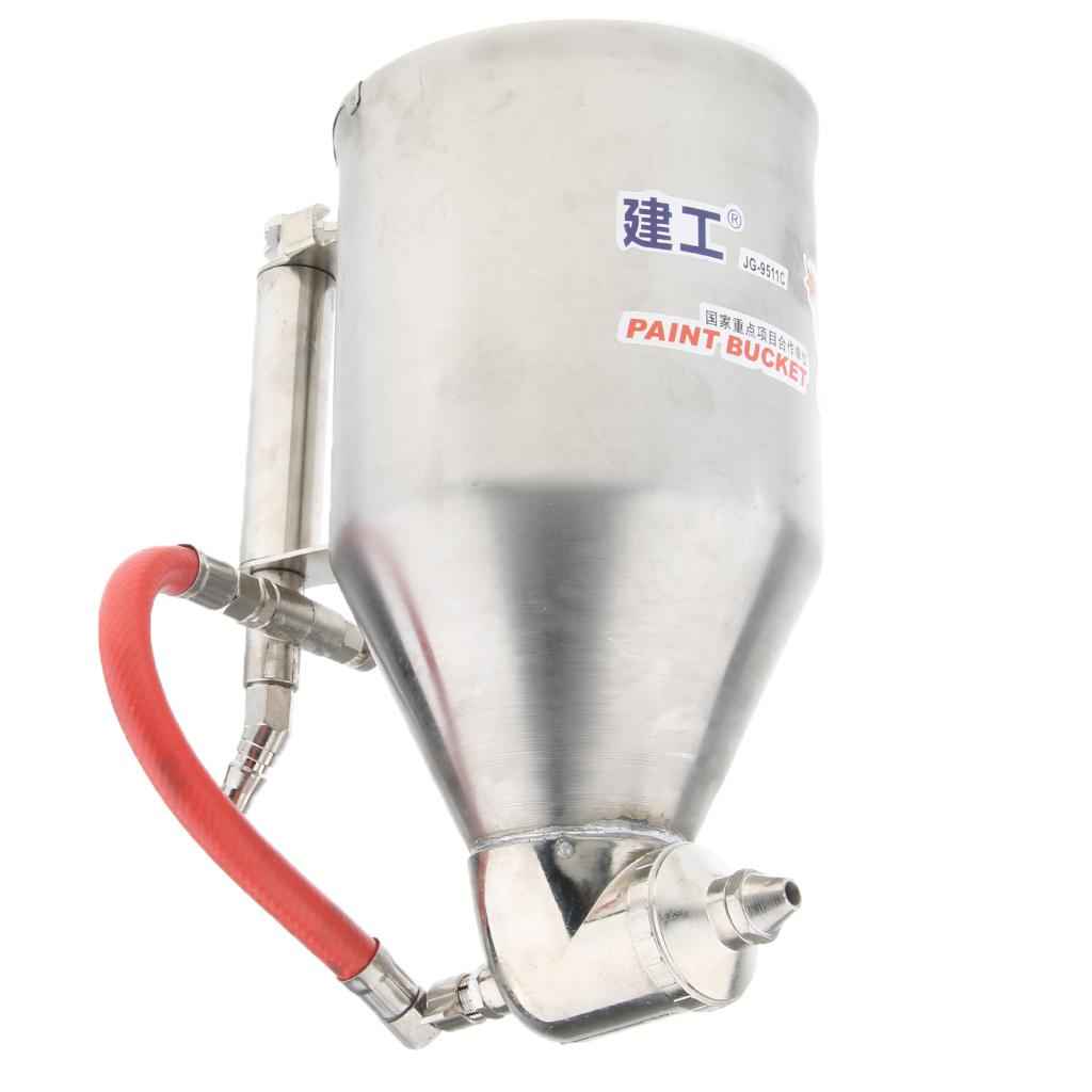 Air Hopper Spray Gun Paint Texture Tool Drywall Wall Painting Sprayer Painting Supplies Wall Treatments Cement Mortar Sprayer,3500ml