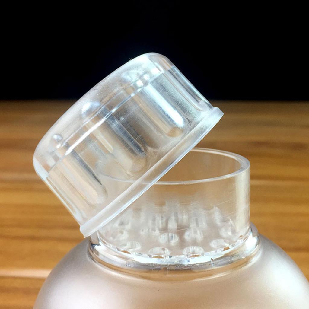 Plastic Cocktail Shaker Bar Transparent Lid Cap No Rust Milk Tea Shaker Tool