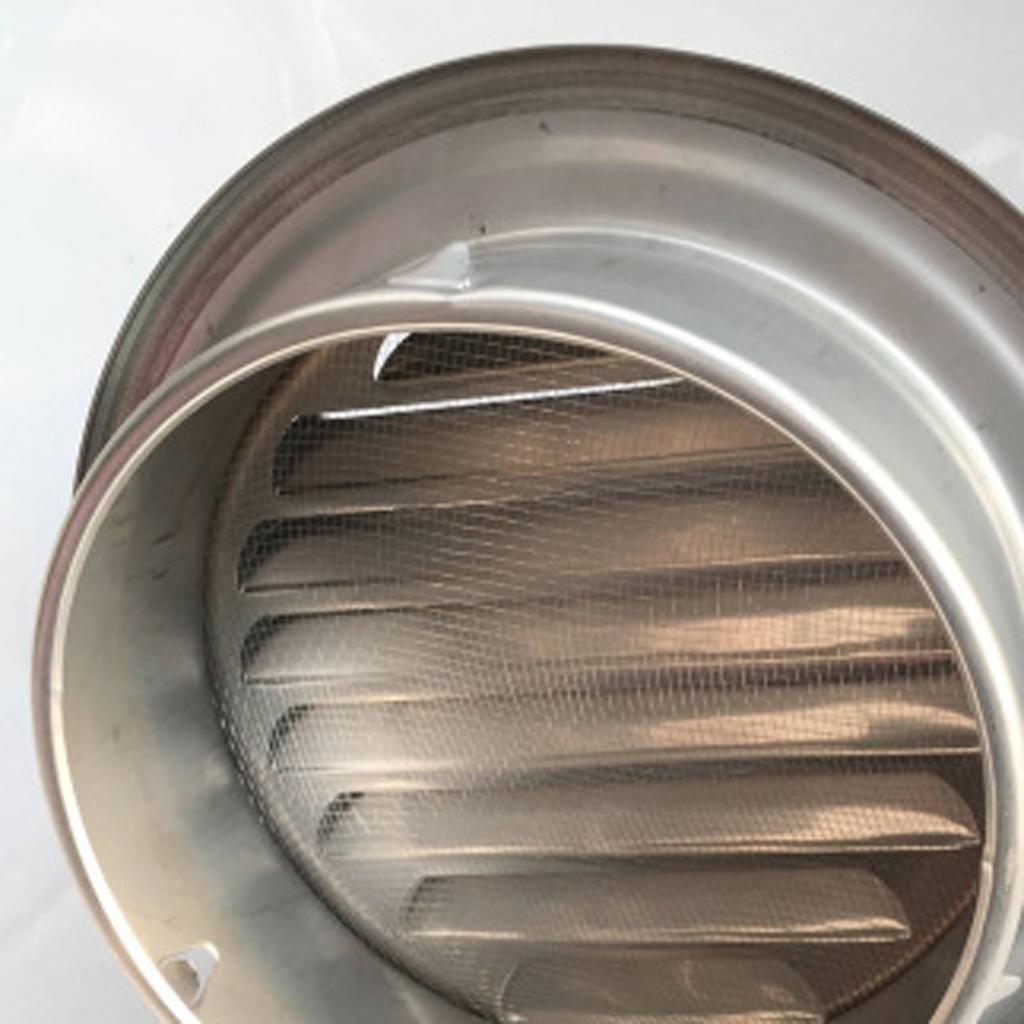 Ball Air Vent Cover Grille Outlet Exhaust Port, Stainless Steel 150mm
