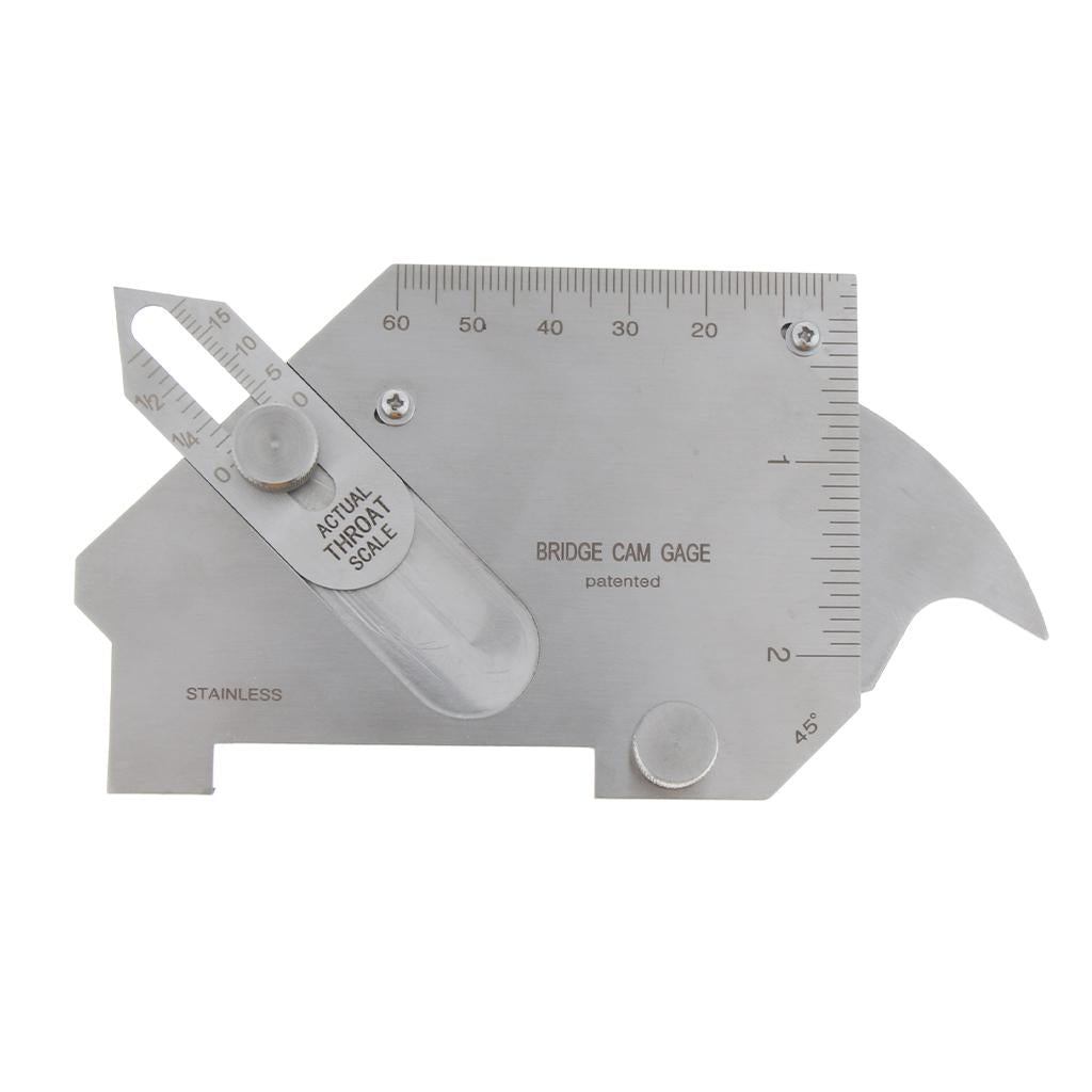 Stainless Steel Bridge Cam Gauge Welding Seam Inspection Test Ulnar Ruler