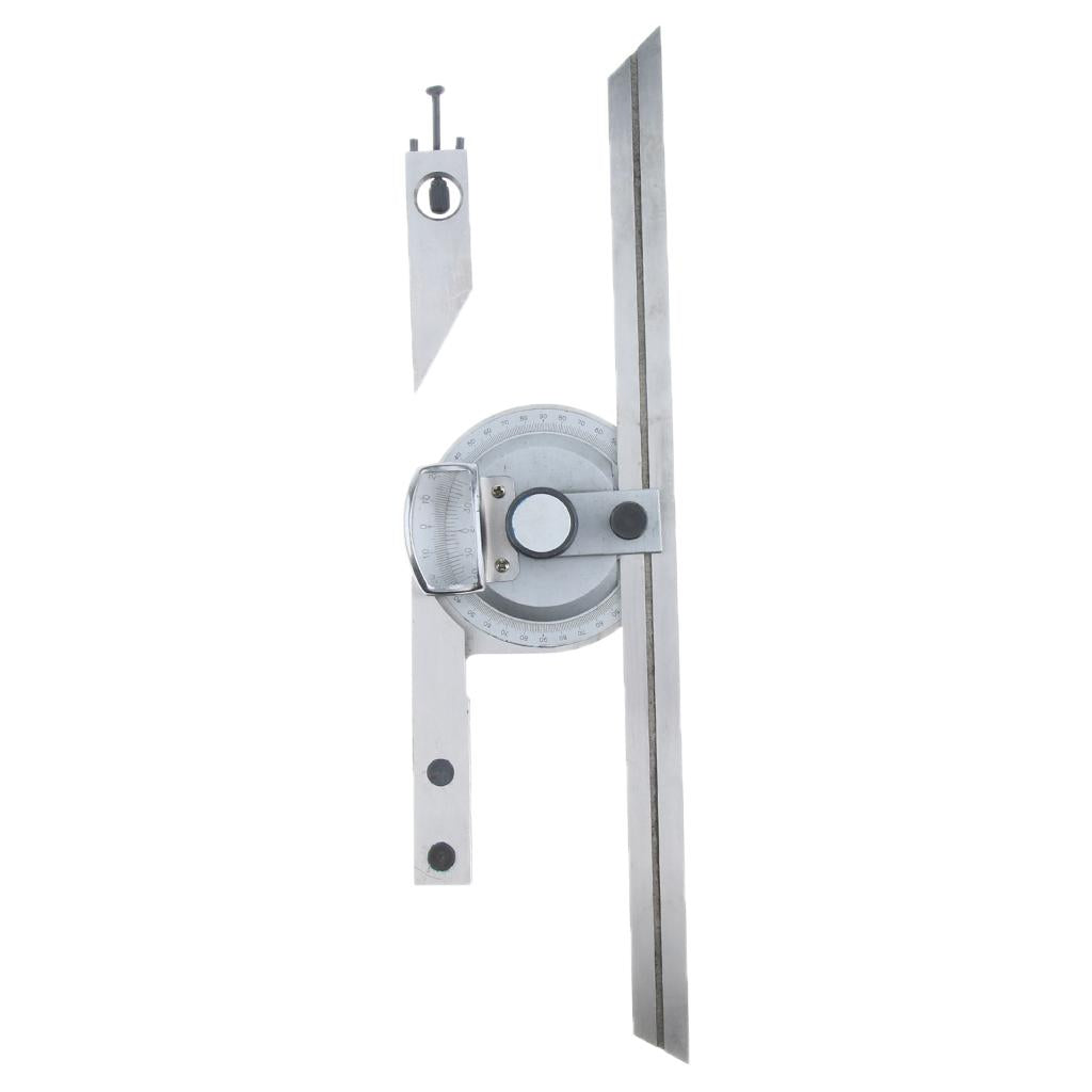 360 Stainless Steel Bevel Protractor Angle Finder Ruler Precision Measuring