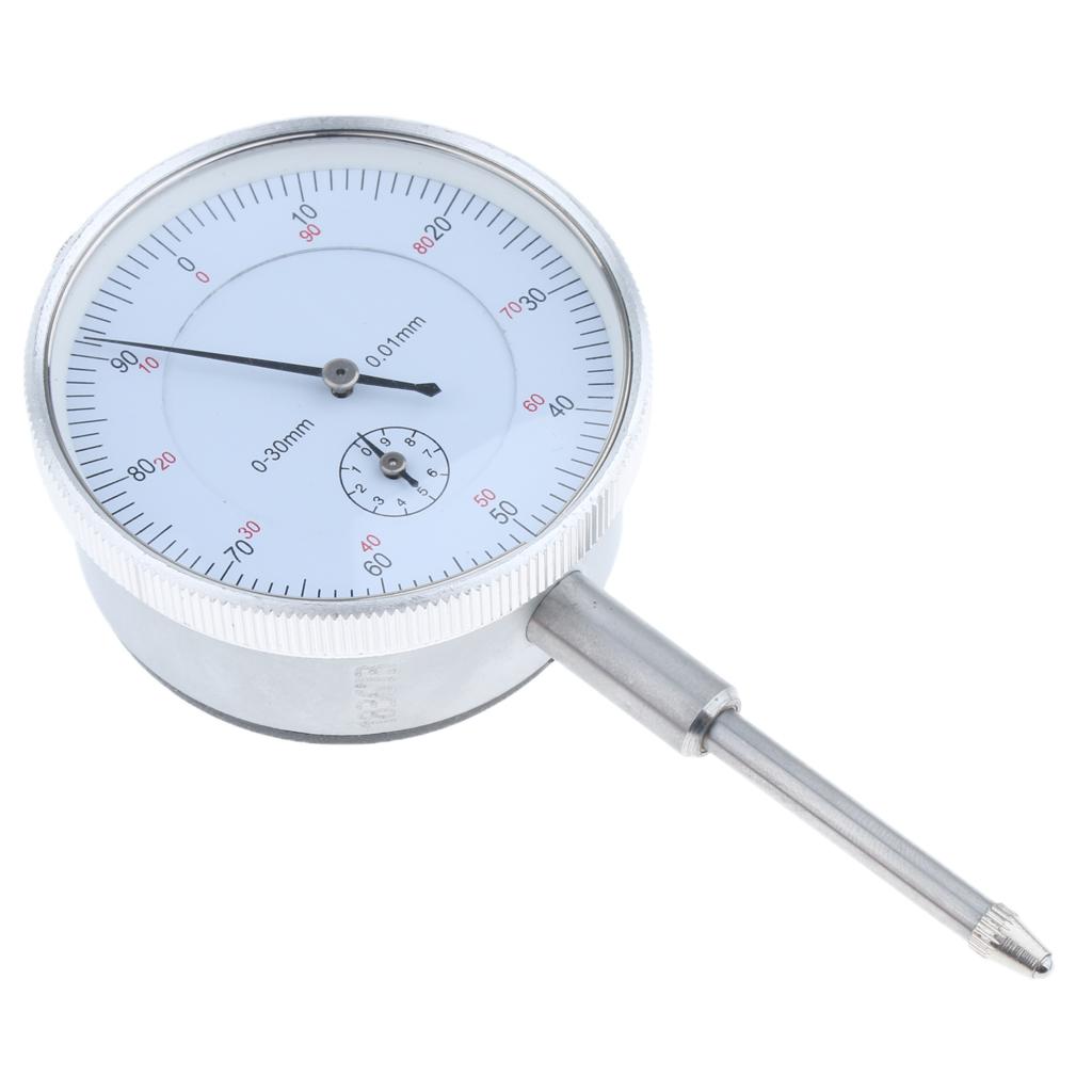Precision Dial Test Indicator with Pointer Precise Measuring, Metric, 0-30mm