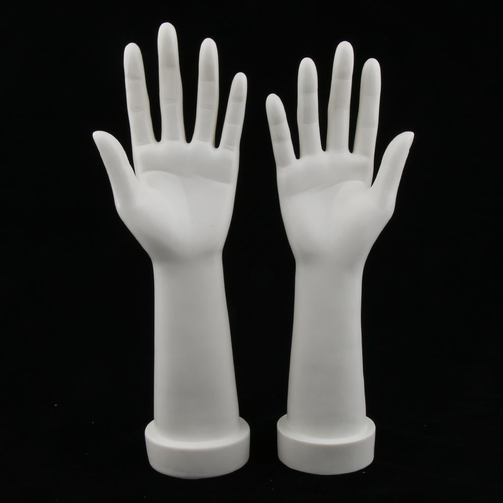 Set of 2 Pcs Female Adult Left & Right Hand Mannequin Women Display Molds