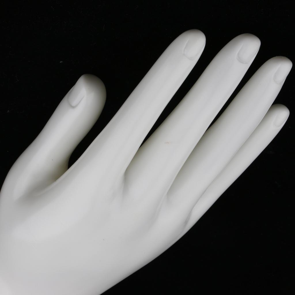 Female Mannequin Hand for Jewelry Bracelet Watch Display Right Hand White