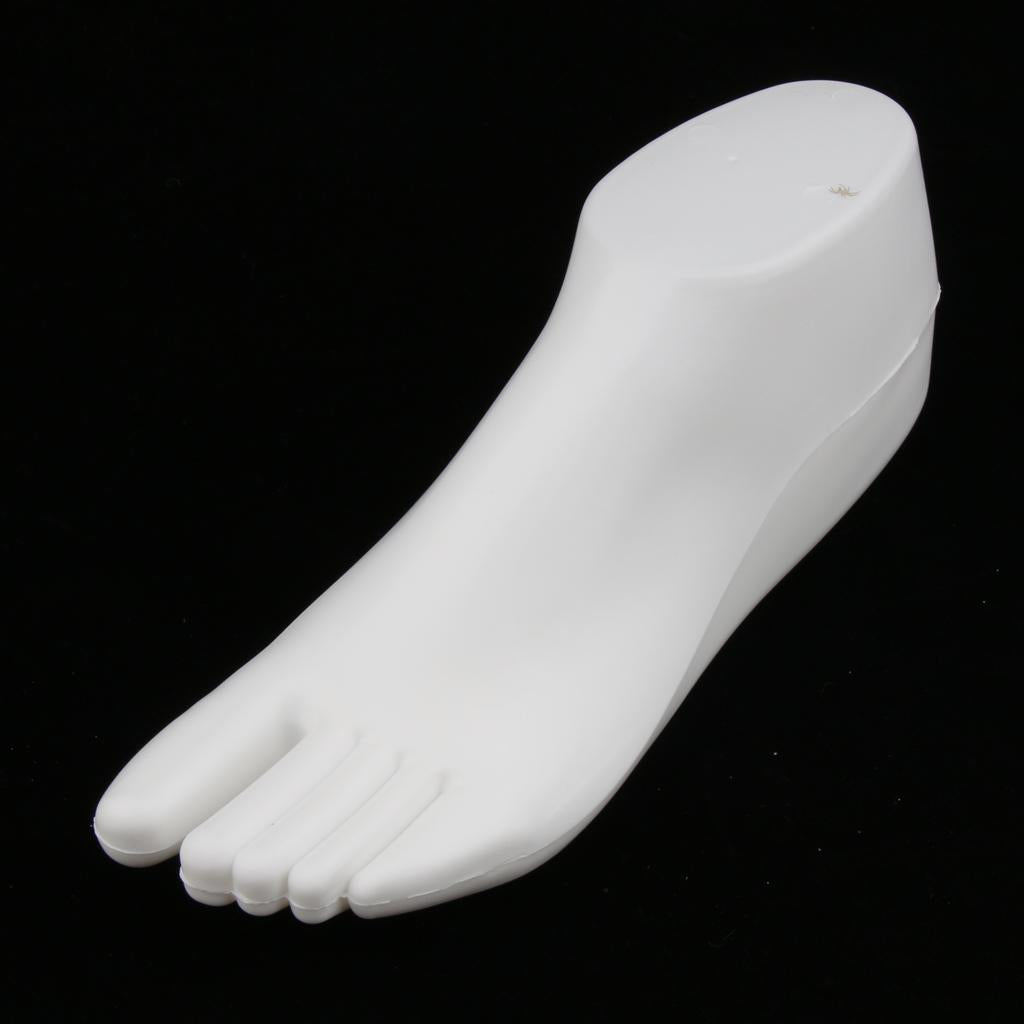 Pair Female Feet Mannequin Sock Shoes Sandal Anklet Display Foot Model Stand