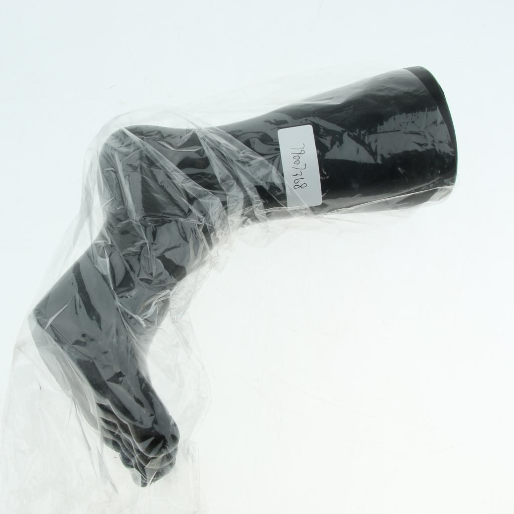 Plastic Foot Model Mannequin for Socks Shoes Anklet Display Black-Left